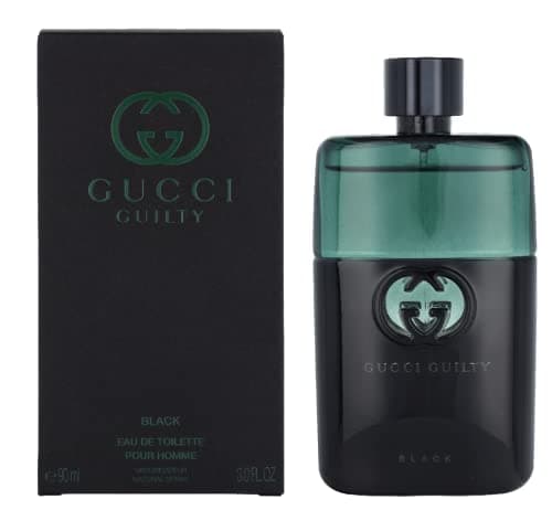 Image of Gucci Guilty Black By Gucci Eau De Toilette Spray 3 Oz For Men