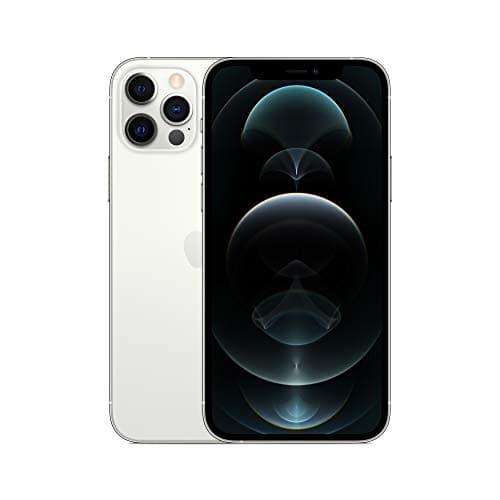 Image of Apple iPhone 12 Pro, 256GB, Silver (Renewed)