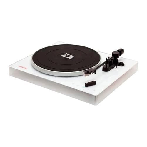 Image of Aiwa APX-680BT/WH: Bluetooth Turntable, 2 Speeds 33/45 RPM, Magnetic Aluminum Capsule, Balanced Arm, Color: White
