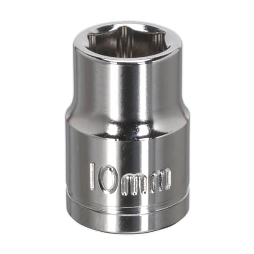 Image of Sealey WallDrive Socket 10mm 3/8"Sq Drive - S0577
