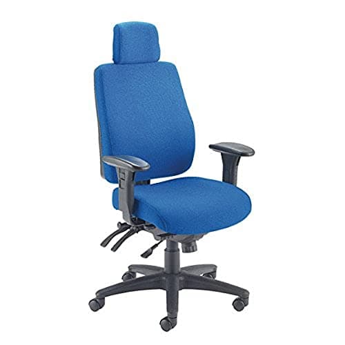 Image of Avior Elbrus High Back Operator Chair KF73874, Fabric, Blue, 48 x 47 x 650 cm