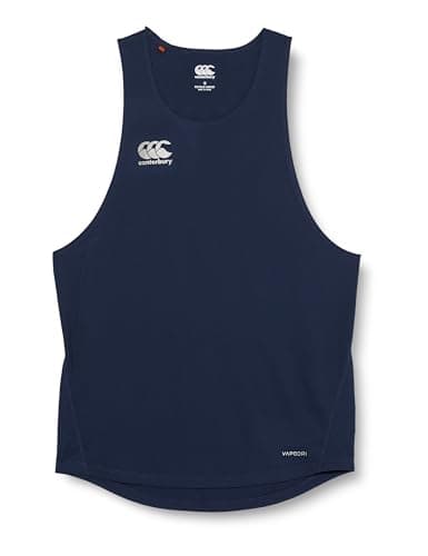Image of Canterbury Men's Superlight Singlet Vest | Breathable | Quick Drying Technical Vest, Navy, L