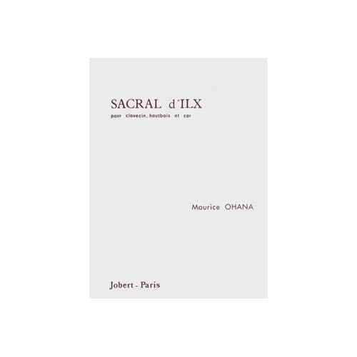Image of SACRAL D'ILX --- HAUTBOIS, COR ET CLAVECIN