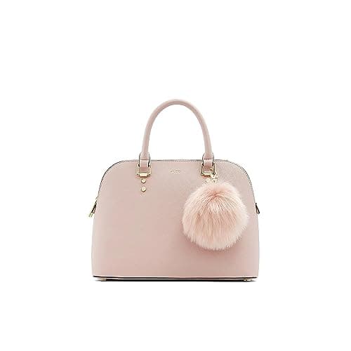 Image of Aldo Women's Galilini Dome Satchel Handbag, Light Pink, Medium