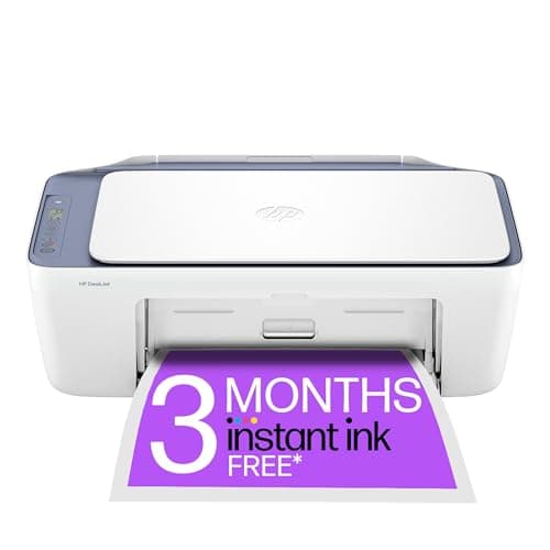 Image of HP DeskJet 2922 All in One Printer | Wireless | Colour | 3 months free Instant Ink Included | Easy Setup & Reliable Wi-Fi | Print, Scan & Copy