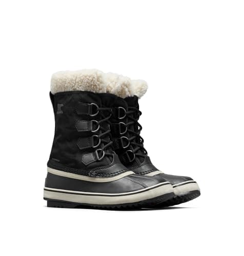 Image of Sorel Winter Carnival Boot Wp Women's Winter Boots, Black Stone 2023 2024, 4 UK