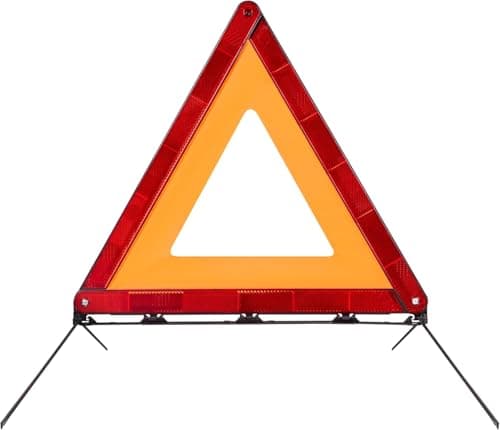 Image of RING E Approved Emergency Warning Triangle With Case - Perfect for EU Driving