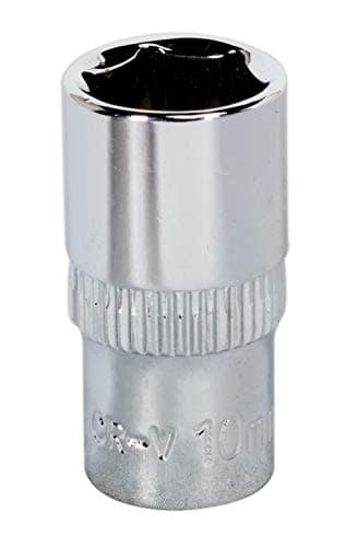 Image of Sealey Sp1410 Walldrive Socket 10Mm 1/4Sq Drive Fully Polished