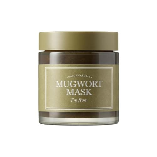 Image of I'm from Mugwort Mask 3.88 fl oz | Natural Herb, Tea tree, Wash-off, Cooling and fast Soothing Breakouts, for Sensitive skin