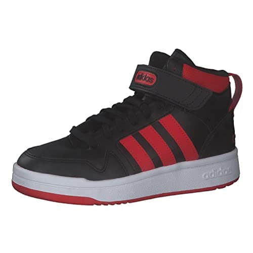 Image of adidas POSTMOVE Mid K, Sneakers, Negbas/Rojint/Ftwbla, 6 UK, Negbás Rojint Ftwbla