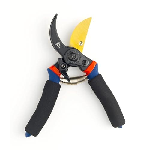 Image of Spear & Jackson 6658TITAN Razorsharp Titanium Garden Secateurs - Premium Bypass Pruners for Plants, Hedges, Flowers