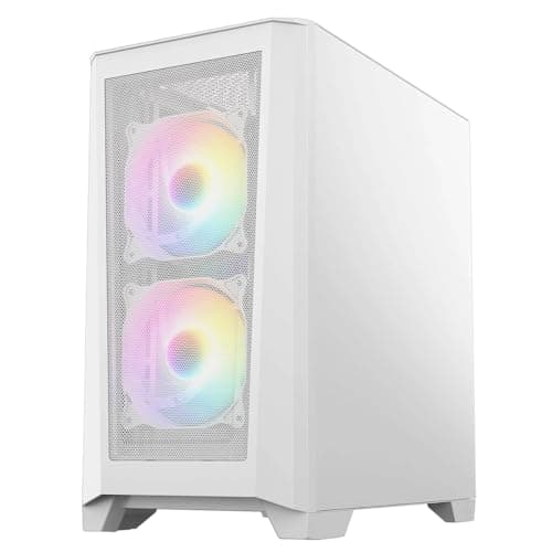 Image of PALICOMP Desktop PC AMD Ryzen 5 4600G 3.7-4.2Ghz Turbo AM4-8GB RAM - 500GB SSD M.2 -AMD VEGA 3 Graphics - WiFi - Bluetooth - No OS - Level 2 White