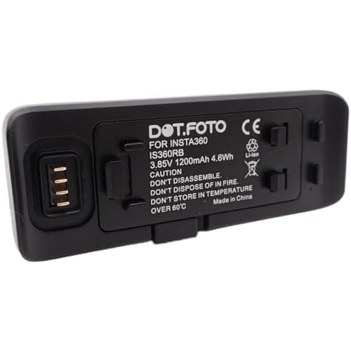 Image of Dot.Foto CINORBT/A/B CINRSBT/A Premium 3.85v / 1200mAh Rechargeable Battery for Insta360 ONE R/RS