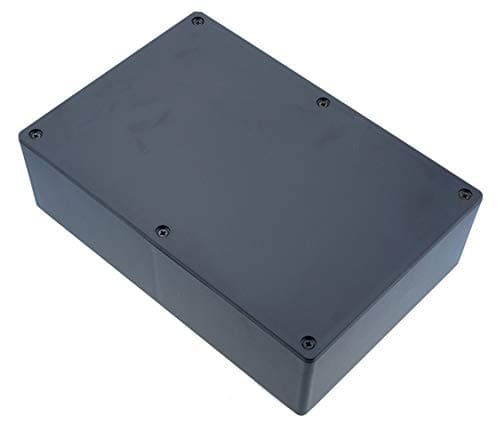 Image of 1591XXFSBK Hammond Black ABS Enclosure 221 x 150 x 64mm Multipurpose
