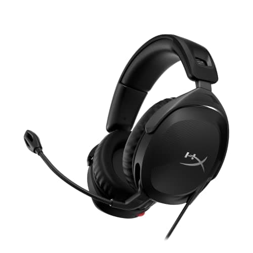 Image of HYPERX 519T1AA Cloud Stinger 2 – Lightweight over-ear headset with mic, Swivel-to-mute function, 50mm drivers, PC Compatible, Black
