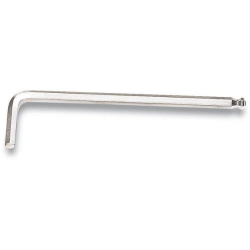 Image of Beta 960346 Model 96 BPC6 Ball End Offset Hexagon Key, Chrome-Plated, 6 mm Size