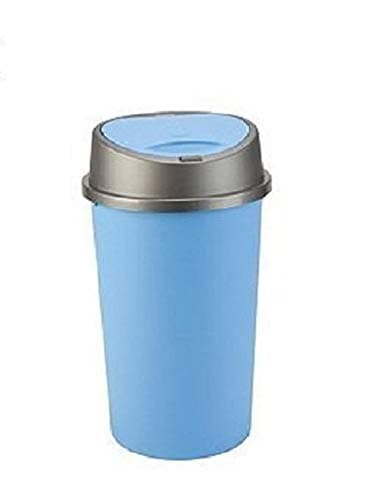 Image of 45L BLUE TOUCH TOP BIN/DUSTBIN/RUBBISH BIN/KITCHEN/HOME/PLASTIC.