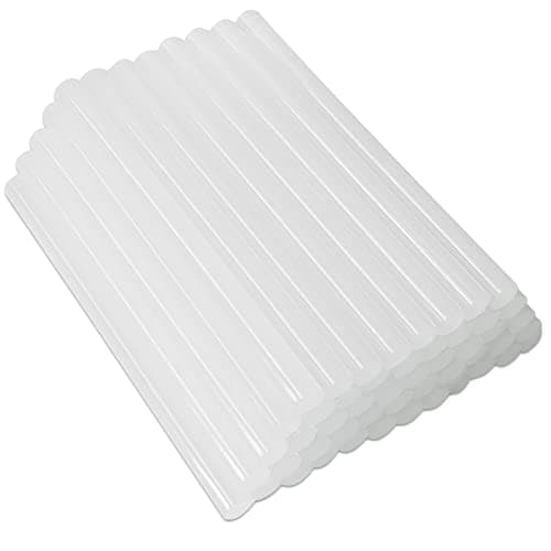 Image of FZGUSYAF 50Pcs Hot Glue Sticks 7x100mm Transparent Glue for 7mm Hot Glue Gun