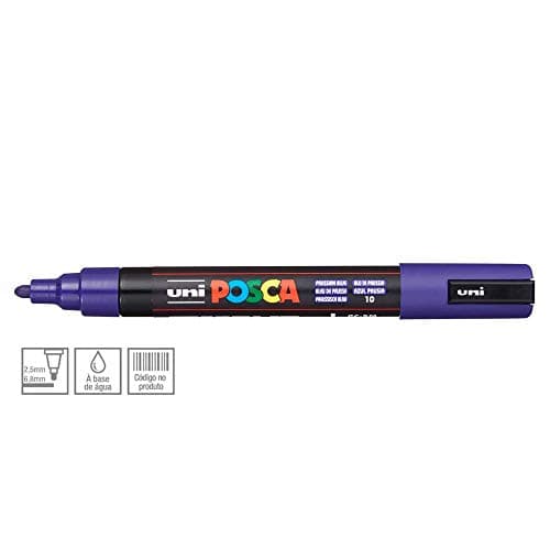 Image of POSCA Paint Marker, PC-5M, Medium, Prussian Blue