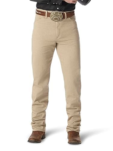 Image of Wrangler Men's Cowboy Cut Original Fit Jean, Tan, 36x36
