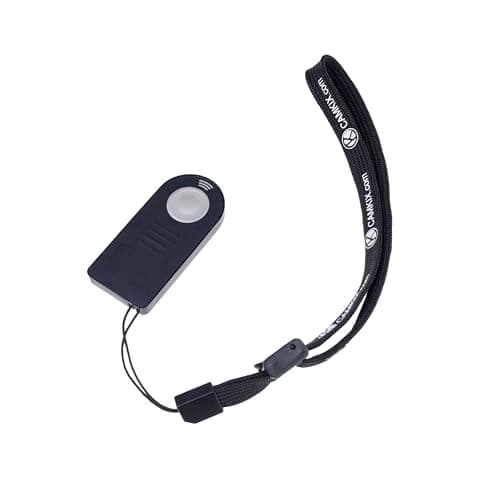 Image of Wireless IR Shutter Remote Control - Compatible with Nikon and Canon cameras, for example: DF, D5, D610, D750, D810, D5300, D7200 and EOS 5D mark IV, 5DS, 6D, 77D, 100D, 750D, 1300D, 10X mark II