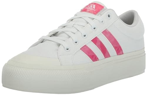 Image of adidas Women's Bravada 2.0 Platform Shoe Sneaker, White/Pink Fusion/Off White, 5.5 UK