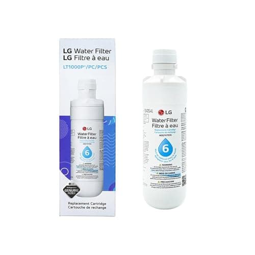 Image of LG LT1000P - 6 Month / 200 Gallon Capacity Replacement Refrigerator Water Filter (NSF42, NSF53, and NSF401*) ADQ74793501, ADQ75795105, or AGF80300704