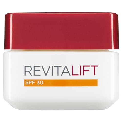 Image of L’Oréal Paris Revitalift Hydrating SPF 30 Day Cream, Powerful Formula to Smooth appearance of Wrinkles, Firm & Moisturize Skin, Infused with Pro-Retinol & Elasti-Peptides, SPF30 Sun Protection, 50ml