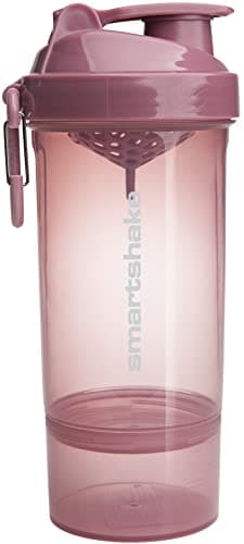 Image of Smartshake Original 2GO One Bottle Shaker Cup with 800 ml Capacity, Deep Rose