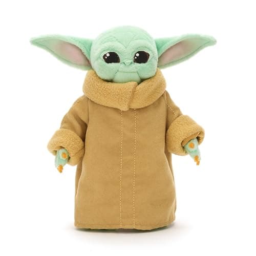 Image of Disney Store Official Grogu Mini Soft Plush, Star Wars: The Mandalorian, 20cm Soft Toy, Plush ‘Baby Yoda’ Character