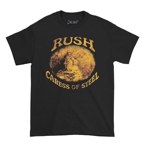 Image of Rush Caress of Steel T-Shirt Black S
