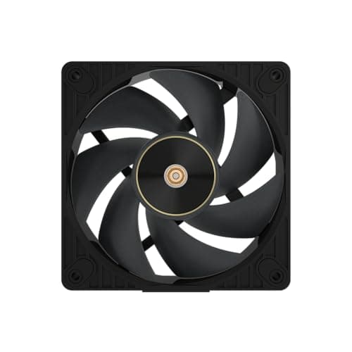 Image of ASUS ProArt PF120 Triple Pack 120mm PMW Fans, High Performance, 28mm Frame, LCP Blades, Quiet Operation, Precision Engineering, Chain Connectors, Black