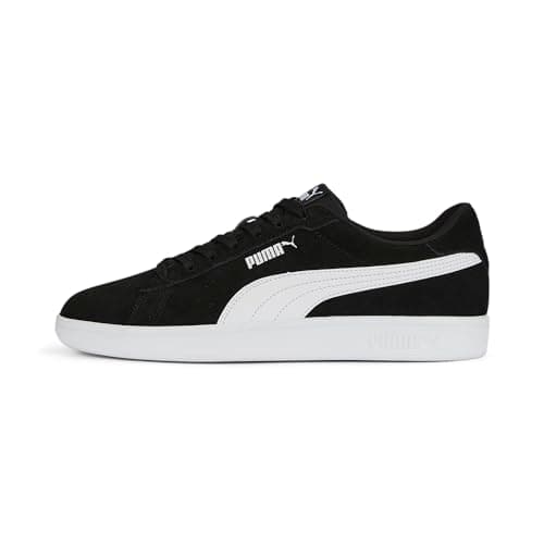 Image of PUMA Mens Smash 3.0 Sneaker, Puma Black Puma White, 9 UK