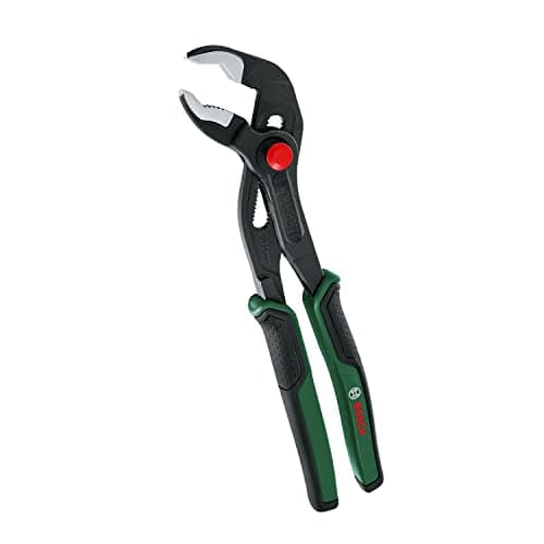 Image of Bosch Water Pump Pliers (Multi-Grip, Long-Lasting Water Pump Pliers with Push Button Adjustment for Heavy-Duty and Everyday Tasks; 250mm; Soft-Grip Handle)
