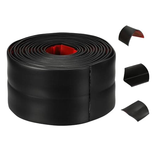 Image of sourcing map Wall Corner Protector, 6cm x 3Meters Peel and Stick Molding Trim Wall Edge Guard, Flexible Self-Adhesive Inside & Outside Corner Trim Strip for Edge Ceiling, Black