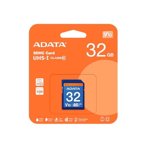 Image of ADATA Premier SDHC UHS-I U1 Class10 32GB 32GB SDHC Class 10 memory car