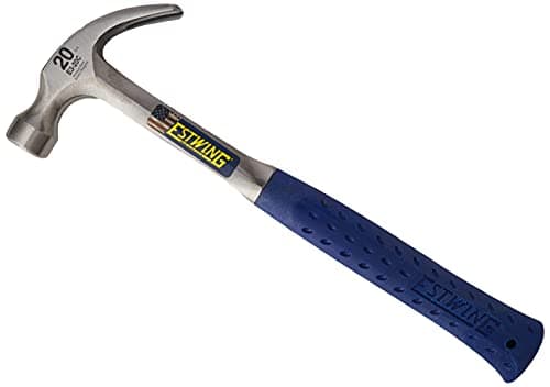 Image of Estwing E3/20c Curved Claw Hammer - Vinyl Grip 20oz