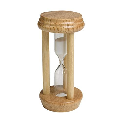 Image of Chef Aid Traditional 3 Minute Egg Timer, Perfect gadgets for timing the cooking of Boiled Eggs, Beige