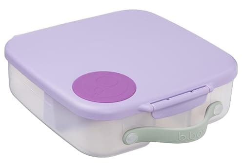 Image of b.box Lunchbox | Large Bento Box with 4 Compartments (2 Leakproof), Removable Divider, Gel Cold Pack | Ideal for School | from 3+ | 2L Capacity