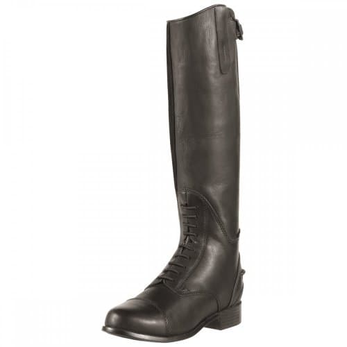 Image of ARIAT Childrens Bromont H20 Water Hydration Tall Riding Boots Black - Easy Stretch Waterproof Sprayproof - Unisex Calf Width - Full, Childrens Footwear Size - 4