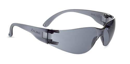 Image of Bolle BL30 Safety Glasses Smoke Lens Anti Scratch Anti Fog Lightweight Frame Comfortable Fit Wraparound Design Industrial Eye Protection EN166 Certified
