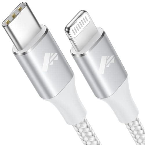 Image of USB C to Lightning Cable 2M iPhone Fast Charger Cable USB C [ MFi Certified ] USBC to Lightning Cable Nylon iPhone Cable USB-C Charging Lead for iPhone 14 13 12 11 Pro Max Mini X XS XR 8 8Plus