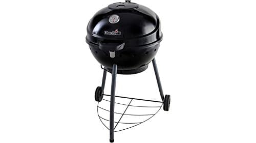 Image of Char-Broil Kettleman Barbecue Grill, Adjustable Charcoal Grate, Black Finish., 140756