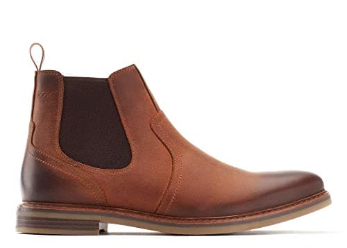 Image of Base London RAMPTON PULL UP Tan Men's Chelsea Boots UK 8
