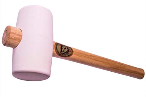 Image of Thor 957W White Rubber Mallet Hammer Head - 3.1/2"