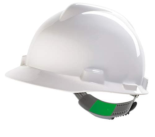 Image of MSA V-Gard Hard Hat Safety Helmet 6 Colours MSAGV Colour=White