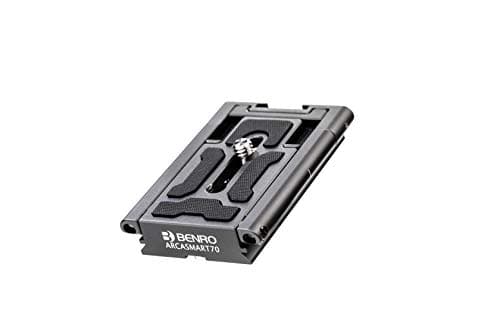 Image of Benro ArcaSmart70 Arca-Swiss Style Quick Release Plate that converts to Smartphone Adaptor with Cold Shoe Accessory Mount