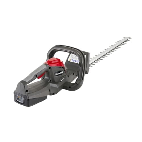 Image of Mountfield MHT 20 Li Cordless Hedge Trimmer, For trimming garden hedges and bushes, 55cm dual action blades, 150W, 20V (2 Ah) battery, Battery and charger included