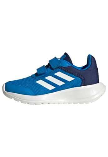 Image of adidas Unisex Kids Tensaur Run Shoes, Blue Rush/Dark Blue, 11.5 UK Child