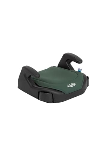Image of Graco Booster Basic R129 Backless Booster Car Seat, Lightweight at only 1.4kg, Suitable from Approx. 7 to 12 Years (135-150cm), Hunter Fashion